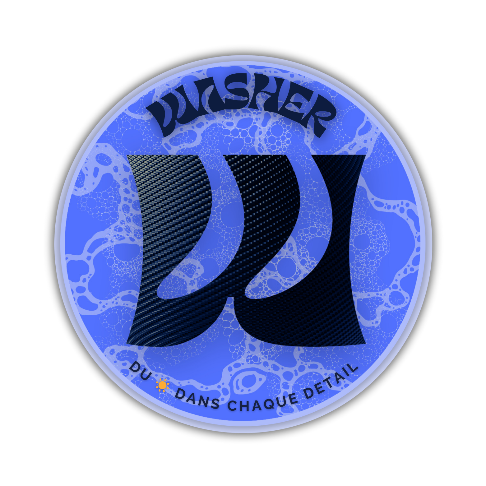 Logo de la société de nettoyage auto Washer